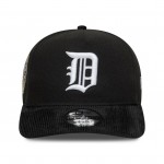 Detroit Tigers MLB Cooperstown Cord Black 19TWENTY Adjustable Cap