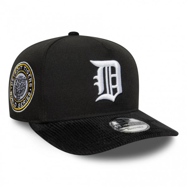 Detroit Tigers MLB Cooperstown Cord Black 19TWENTY Adjustable Cap