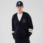 New York Yankees MLB Knit Navy Cardigan New York Yankees MLB Knit Navy Cardigan
