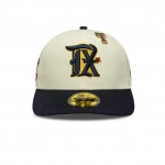 Texas Rangers MLB Pin Cream & Navy 59FIFTY Fitted Cap Texas Rangers MLB Pin Cream & Navy 59FIFTY Fitted Cap