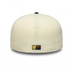 Texas Rangers MLB Pin Cream & Navy 59FIFTY Fitted Cap Texas Rangers MLB Pin Cream & Navy 59FIFTY Fitted Cap
