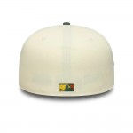 LA Angels MLB Pin Cream & Dark Green 59FIFTY Fitted Cap LA Angels MLB Pin Cream & Dark Green 59FIFTY Fitted Cap