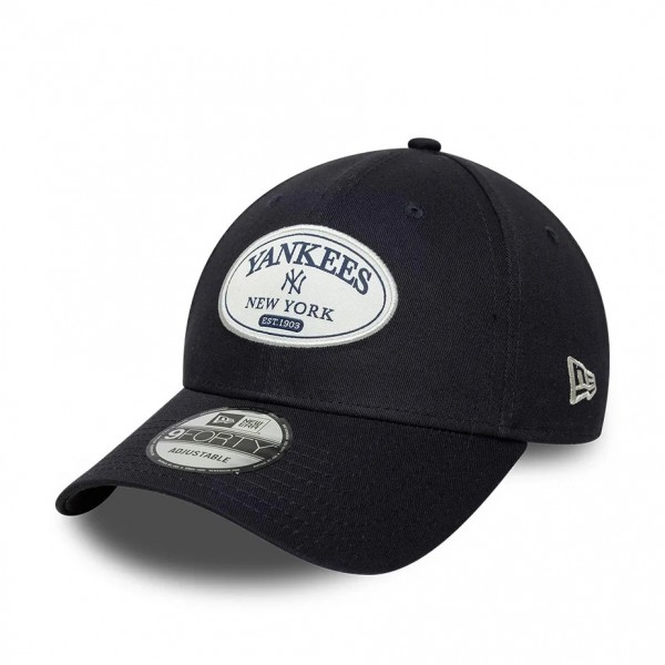 New York Yankees MLB Patch Navy 9FORTY Adjustable Cap