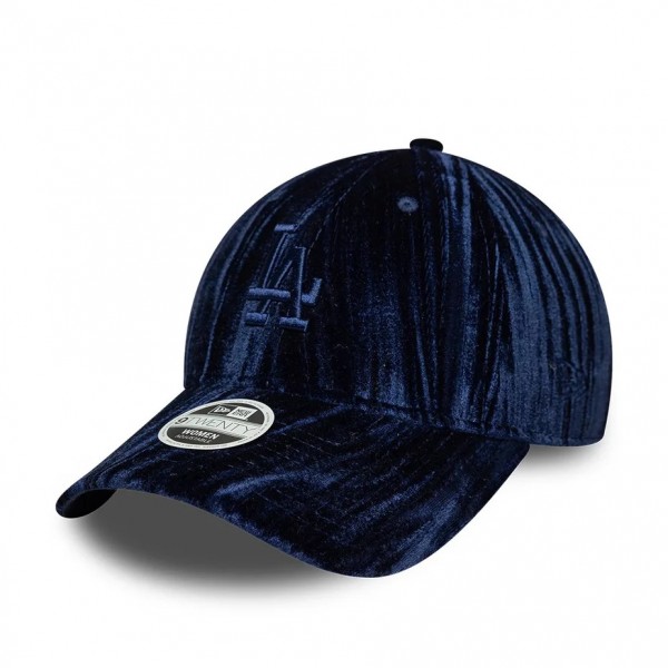 LA Dodgers Womens MLB Velour Navy 9TWENTY Adjustable Cap LA Dodgers Womens MLB Velour Navy 9TWENTY Adjustable Cap