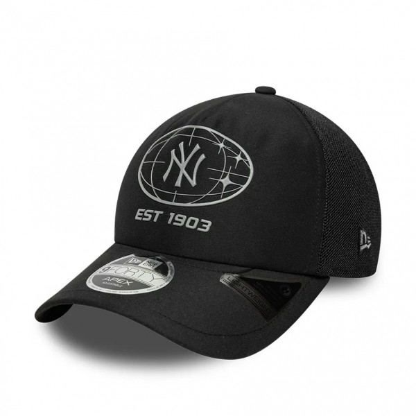 New York Yankees MLB Graphic Black 9FORTY Apex Adjustable Cap New York Yankees MLB Graphic Black 9FORTY Apex Adjustable Cap