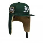 Athletics MLB World Series Dark Green Dogear 59FIFTY Fitted Cap Athletics MLB World Series Dark Green Dogear 59FIFTY Fitted Cap