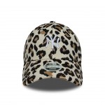    Γυναικείο New York Yankees Womens MLB Leopard Midi Light Beige 9FORTY Cap