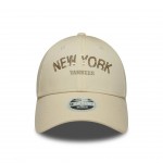 Γυναικείο New York Yankees Womens MLB Sequin Wordmark Light Beige 9FORTY Cap