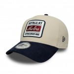 New Era Patch Suede Cream 9FORTY E-Frame Cap New Era Patch Suede Cream 9FORTY E-Frame Cap