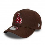 LA Dodgers MLB Outline Script Brown 9FORTY E-Frame Cap LA Dodgers MLB Outline Script Brown 9FORTY E-Frame Cap