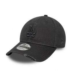 LA Dodgers MLB Washed Distressed Charcoal 9FORTY Cap