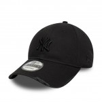 New York Yankees MLB Washed Distressed Black 9FORTY Cap New York Yankees MLB Washed Distressed Black 9FORTY Cap