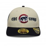 Chicago Cubs MLB Cooperstown Cream Low Profile 59FIFTY Fitted Cap