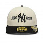 New York Yankees MLB Cooperstown Cream Low Profile 59FIFTY Fitted Cap