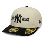 New York Yankees MLB Cooperstown Cream Low Profile 59FIFTY Fitted Cap