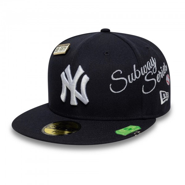 New York Yankees MLB Subway Series Navy 59FIFTY Fitted Cap