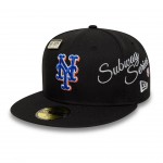 New York Mets MLB Subway Series Black 59FIFTY Fitted Cap