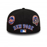 New York Mets MLB Subway Series Black 59FIFTY Fitted Cap