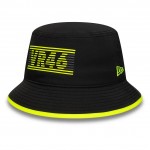 VR46 Recycled Black Bucket Hat