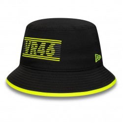 VR46 Recycled Black Bucket Hat