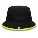 VR46 Recycled Black Bucket Hat