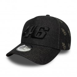   VR46 Laser Etch Denim Black 9FORTY E-Frame Trucker Cap