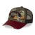 Patches Khaki Burgundy Trucker Cap Von Dutch