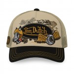 Patches Black Beige Trucker Cap Von Dutch Patches Black Beige Trucker Cap Von Dutch