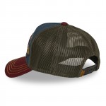 Patches Burgundy Navy Trucker Cap Von Dutch
