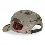 Kamo Sand Grey Baseball Cap Von Dutch