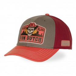 Dead Or Alive Orange Baseball Cap Von Dutch