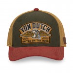 United Orange Semi Curved Baseball Cap Von Dutch