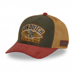 United Orange Semi Curved Baseball Cap Von Dutch