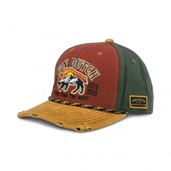 Wilder Red Baseball Cap Von Dutch Wilder Red Baseball Cap Von Dutch