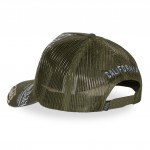 Cafe Olive Khaki Trucker Cap Von Dutch
