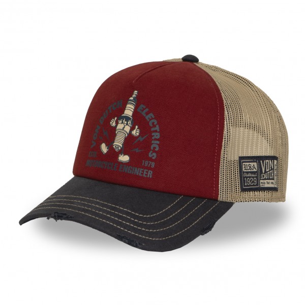 Crew Electrics Blue Trucker Cap Von Dutch Crew Electrics Blue Trucker Cap Von Dutch