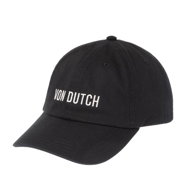 Black Cotton Dad Cap Von Dutch