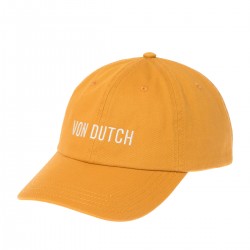 Mustard Cotton Dad Cap Von Dutch