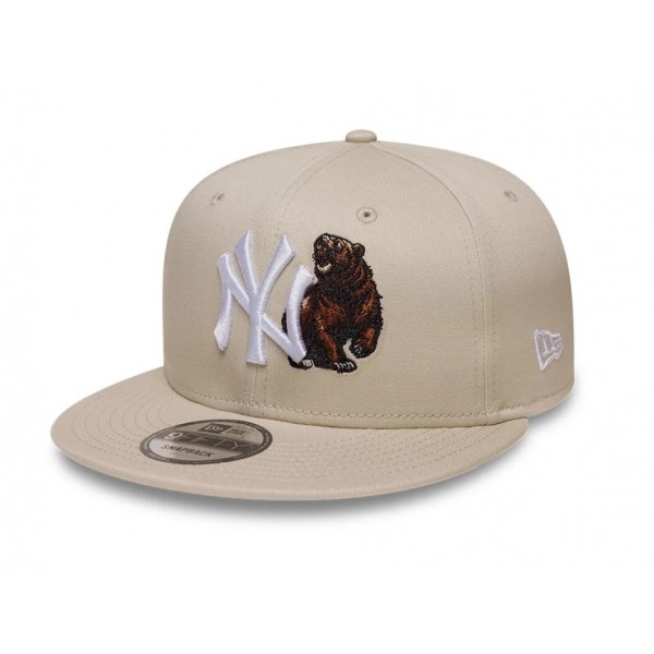 New York Yankees MLB Outdoor Icon Light Beige 9FIFTY Snapback Adjustable Cap New Era New York Yankees MLB Outdoor Icon Light Beige 9FIFTY Snapback Adjustable Cap New Era