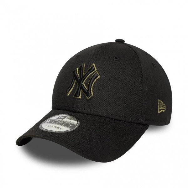 New York Yankees MLB Team Outline Black 9FORTY Adjustable Cap New York Yankees MLB Team Outline Black 9FORTY Adjustable Cap