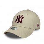 Γυναικείο New York Yankees MLB League Essential Cream 9FORTY Adjustable Cap New Era