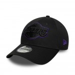 Los Angeles Lakers NBA Outline Black 9FORTY Adjustable Cap New Era. Los Angeles Lakers NBA Outline Black 9FORTY Adjustable Cap New Era.