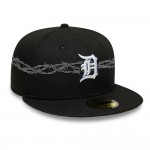Detroit Tigers MLB Icon Black 59FIFTY Fitted Cap Detroit Tigers MLB Icon Black 59FIFTY Fitted Cap