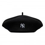 New York Yankees MLB Wool Script Black Beret