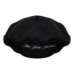 New York Yankees MLB Wool Script Black Beret