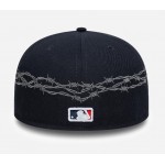 New York Yankees MLB Icon Navy 59FIFTY Fitted Cap New Era New York Yankees MLB Icon Navy 59FIFTY Fitted Cap New Era