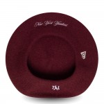 New York Yankees MLB Wool Script Dark Red Beret