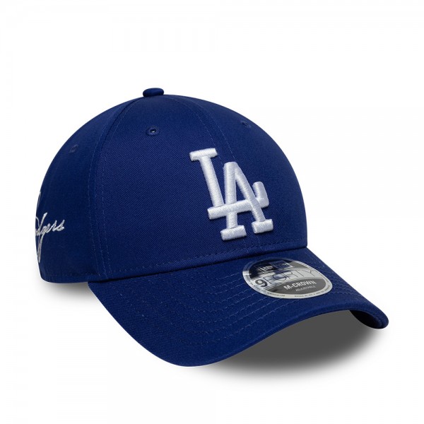 LA Dodgers MLB Side Script Dark Blue 9FORTY M-Crown Adjustable Cap LA Dodgers MLB Side Script Dark Blue 9FORTY M-Crown Adjustable Cap