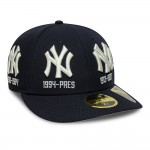 New York Yankees MLB Historic Navy Low Profile 59FIFTY Fitted Cap New York Yankees MLB Historic Navy Low Profile 59FIFTY Fitted Cap