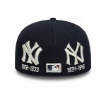 New York Yankees MLB Historic Navy Low Profile 59FIFTY Fitted Cap New York Yankees MLB Historic Navy Low Profile 59FIFTY Fitted Cap